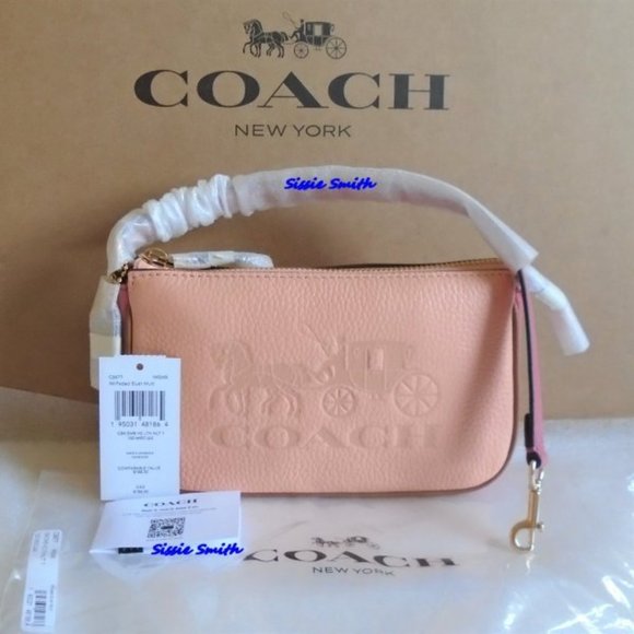 Coach Nolita 19 in Colorblock with Horse & Carriage Print & Mini Skinny Id Case - Picture 3 of 15